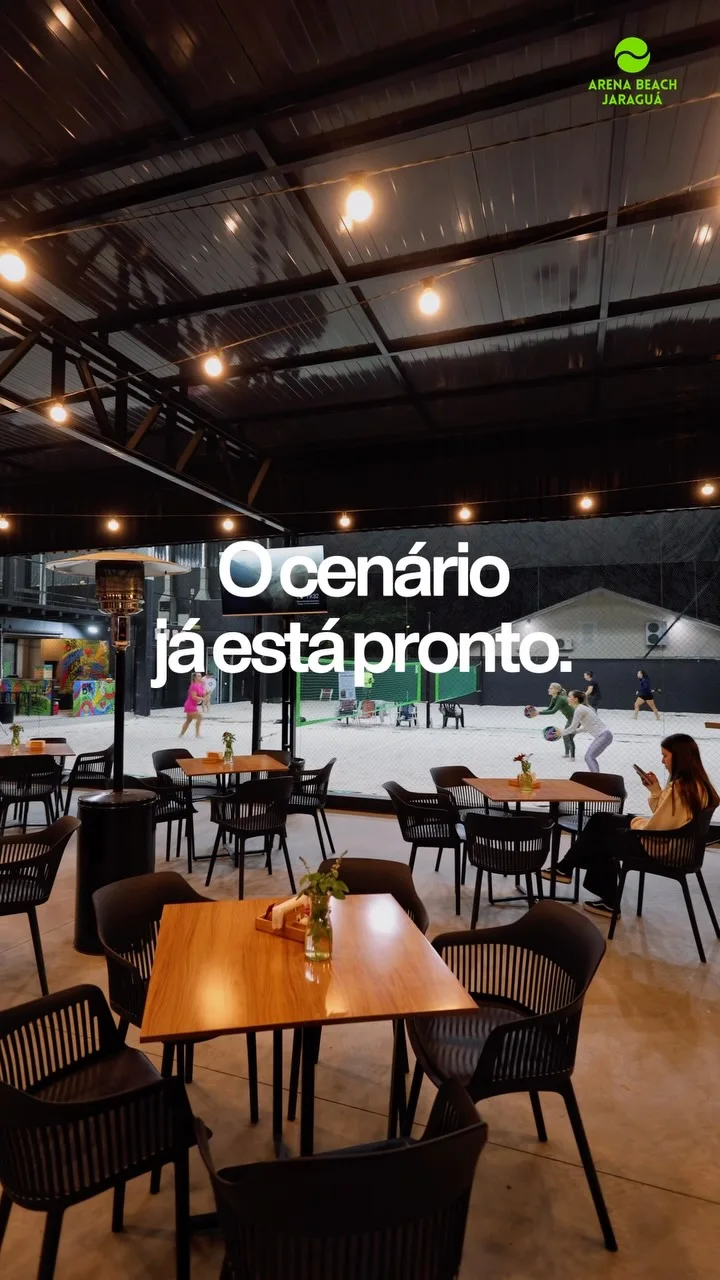 Espaço gourmet e bar da Arena